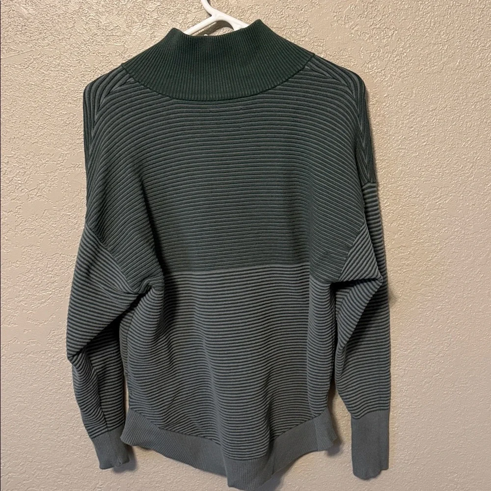 OFFLINE by Aerie Women’s Home Stretch Ribbed Sweater Half Zip medium